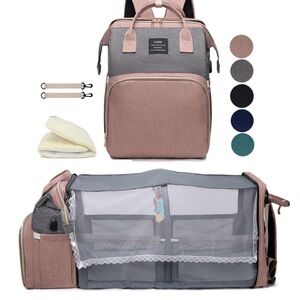 NWOT Multi-Function Travel Diaper Bag / Changing Station / Privacy Sleep